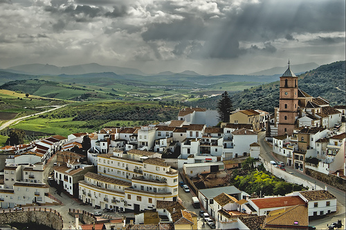 Casabermeja Landscape Malaga Andalucia