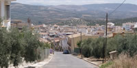 Street Encinas Reales Cordoba Andalucia