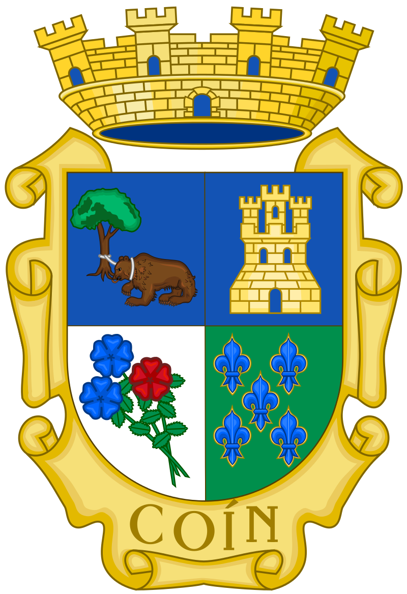 Coín Coat of Arms Malaga Andalucia