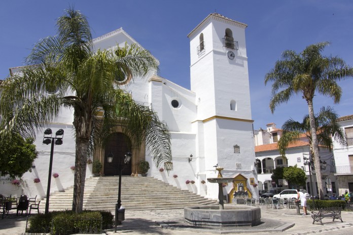 Coin Church Malaga Andalucia
