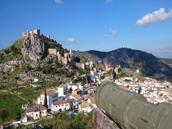 Moclin Town views Andalucia Granada